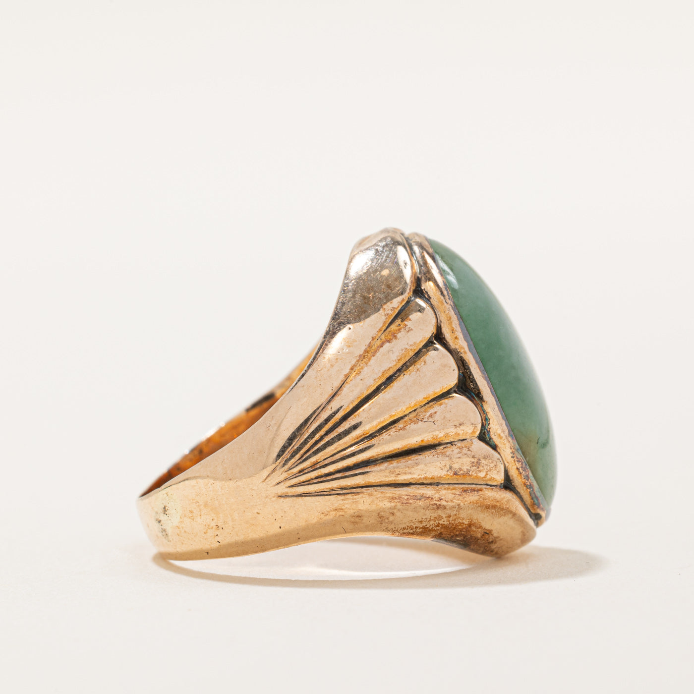 Jadeite Cocktail Ring | 9.00ct | SZ 8 |