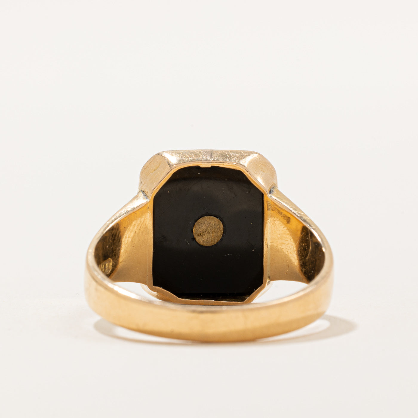 Onyx 'R' Initial Ring | 2.35ct | SZ 10.25 |
