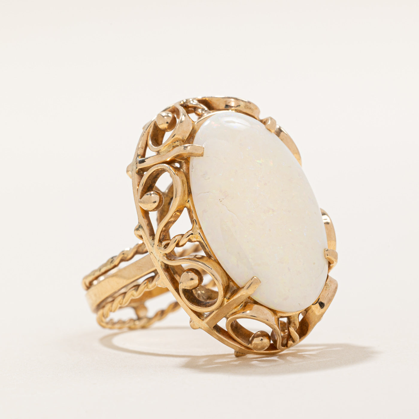 Opal Cocktail Ring | 4.65ct | SZ 7 |