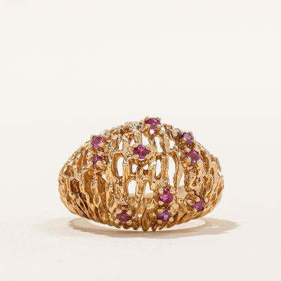 Ruby Cocktail Ring | 0.30ctw | SZ 6 |