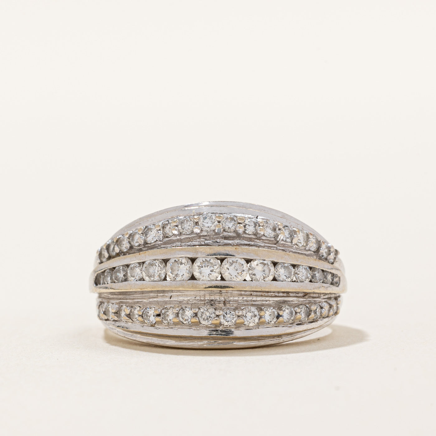Diamond Cocktail Ring | 0.57ctw | SZ 6.5 |