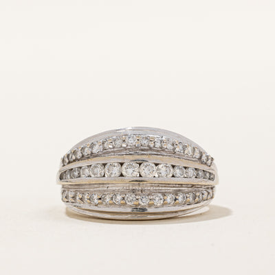 Diamond Cocktail Ring | 0.57ctw | SZ 6.5 |