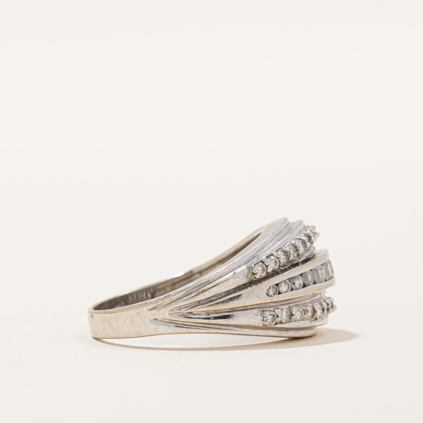 Diamond Cocktail Ring | 0.57ctw | SZ 6.5 |