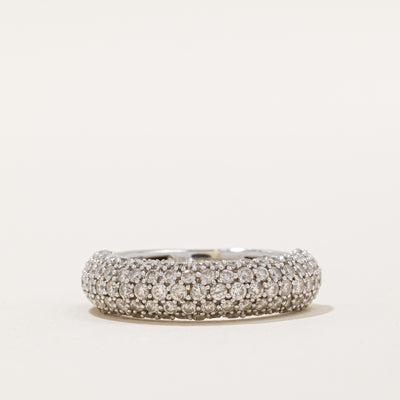 Pave Set Diamond Ring | 2.34ctw | SZ 5.5 |
