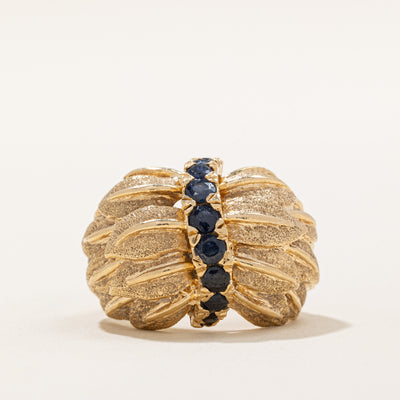 Sapphire Cocktail Ring | 0.77ctw | SZ 6.25 |