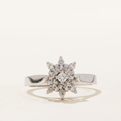 Diamond Cocktail Ring | 0.25ctw | SZ 6.25 |