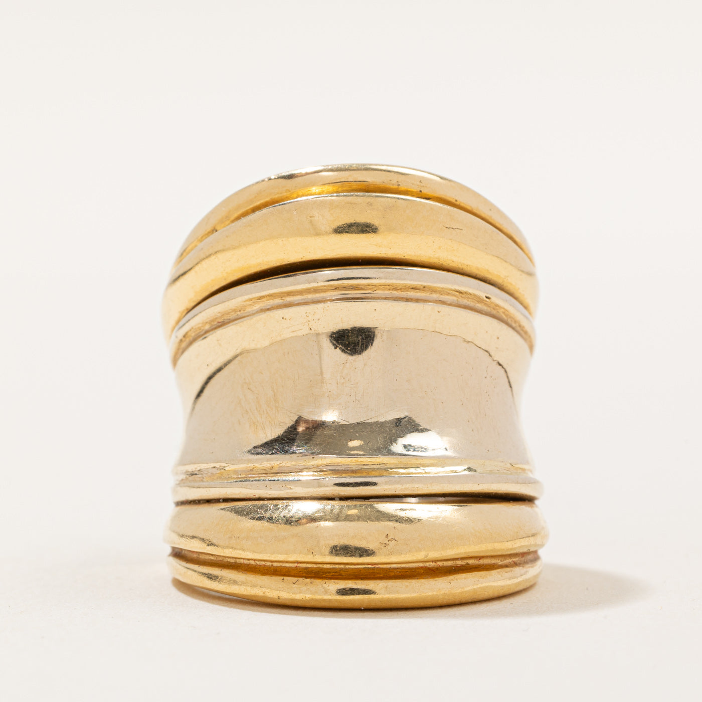 Bague en or jaune 18 carats | Taille 6,5 | 