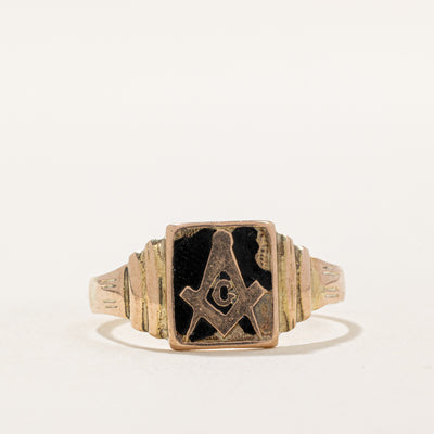 14k Yellow Gold Ring | SZ 10.25 |