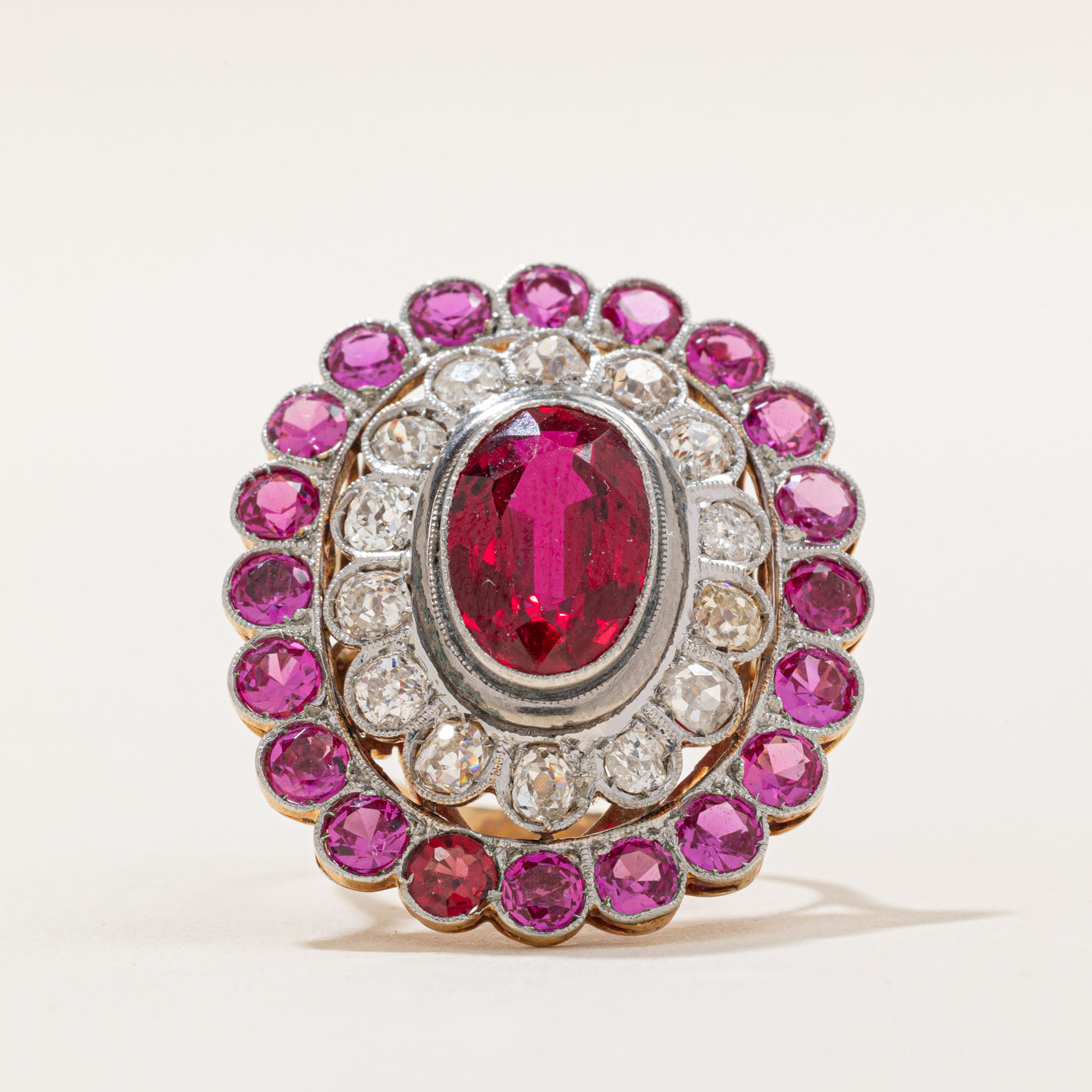 Multi Gem Cocktail Ring | 7.22ctw | SZ 8.25 |