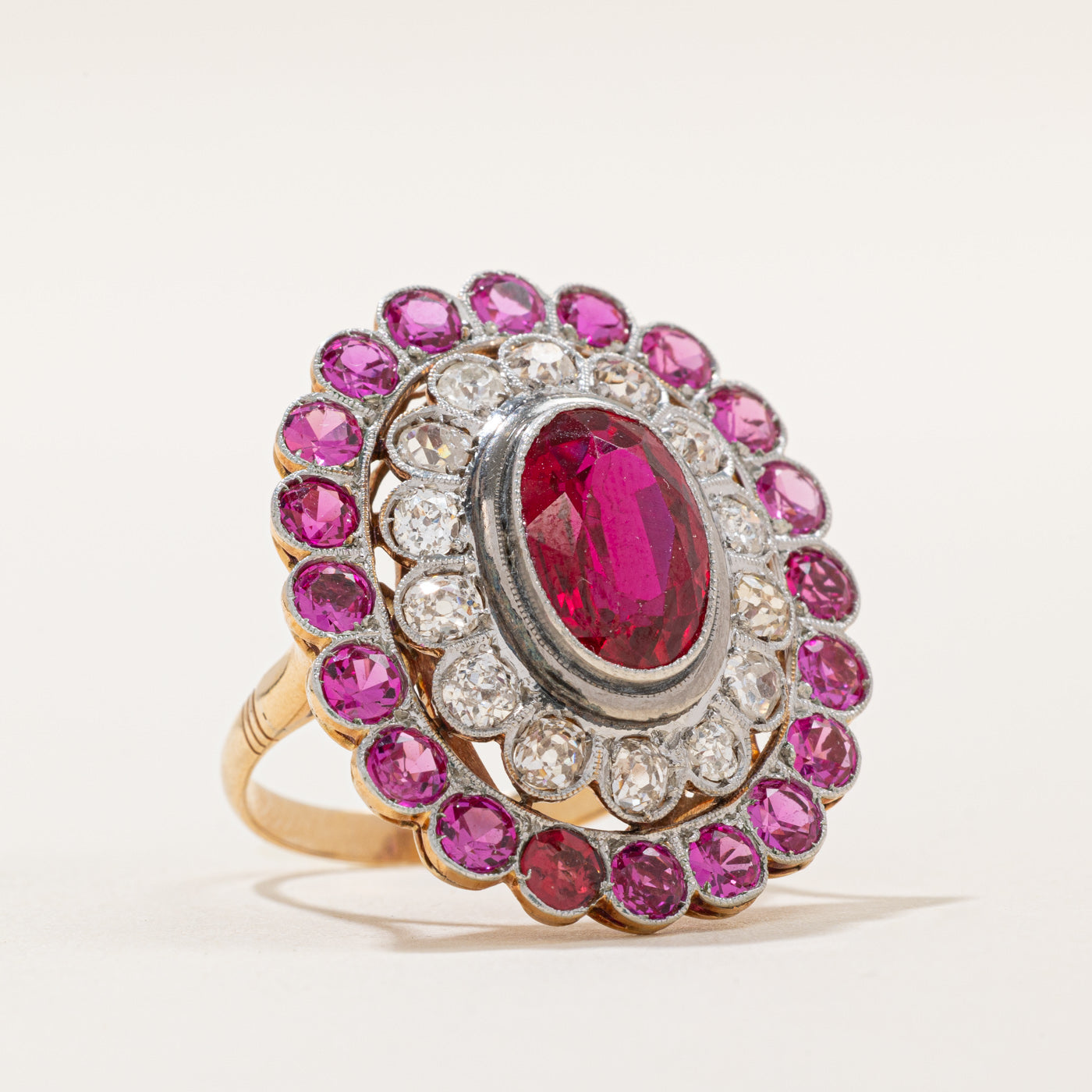 Multi Gem Cocktail Ring | 7.22ctw | SZ 8.25 |