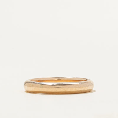 10k Yellow Gold Plain Band | 3.5mm | SZ 7.5