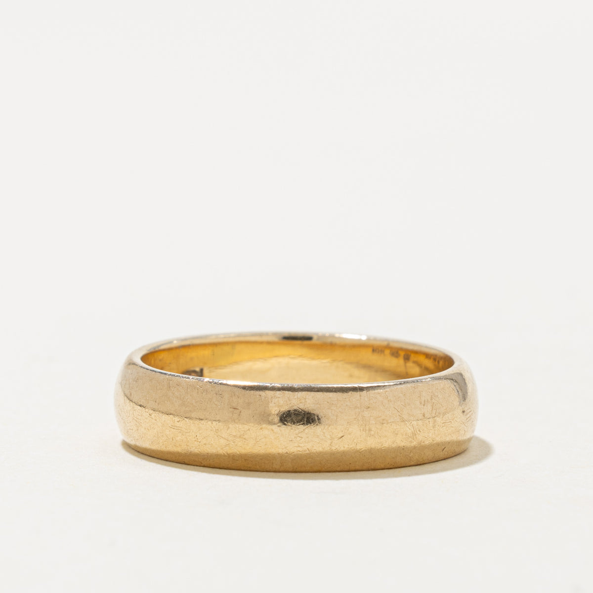 Vintage Canadian 10k Yellow Gold Band | 5.00mm | SZ 7