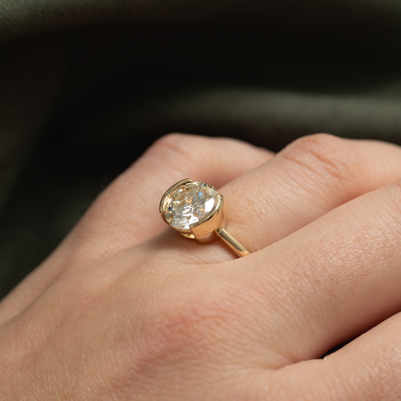 '100 Ways' Semi Bezel Diamond Engagement Ring | 2.67ct | SZ 6.75