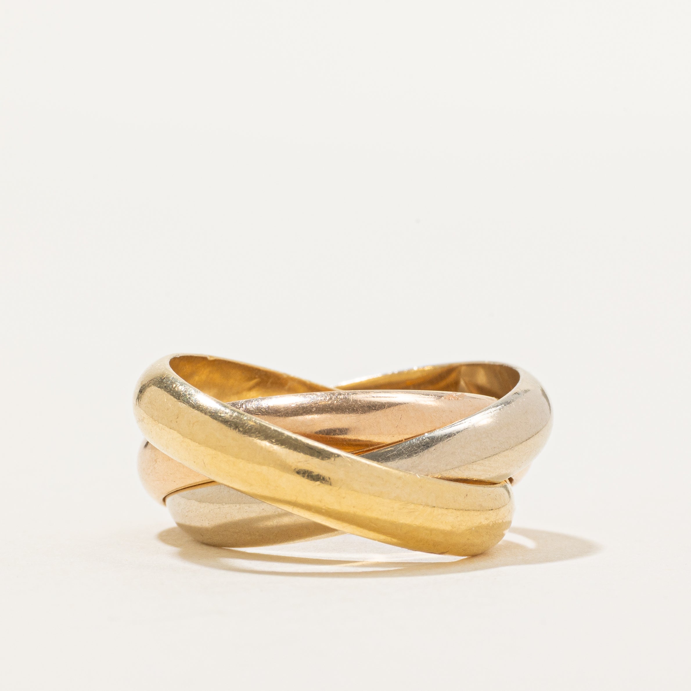 'Cartier' Trinity Ring, Large Model | SZ 4.5