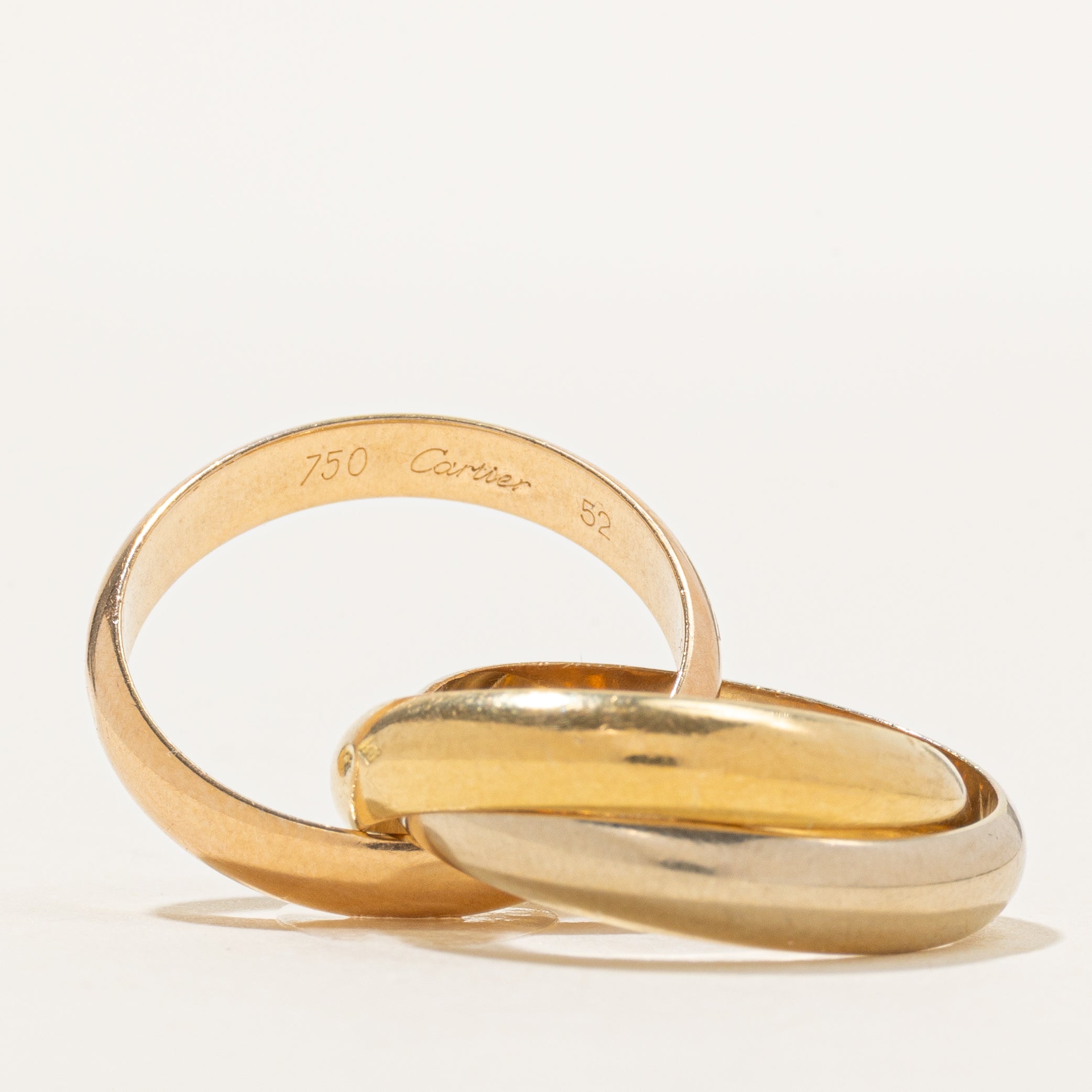 'Cartier' Trinity Ring, Large Model | SZ 4.5