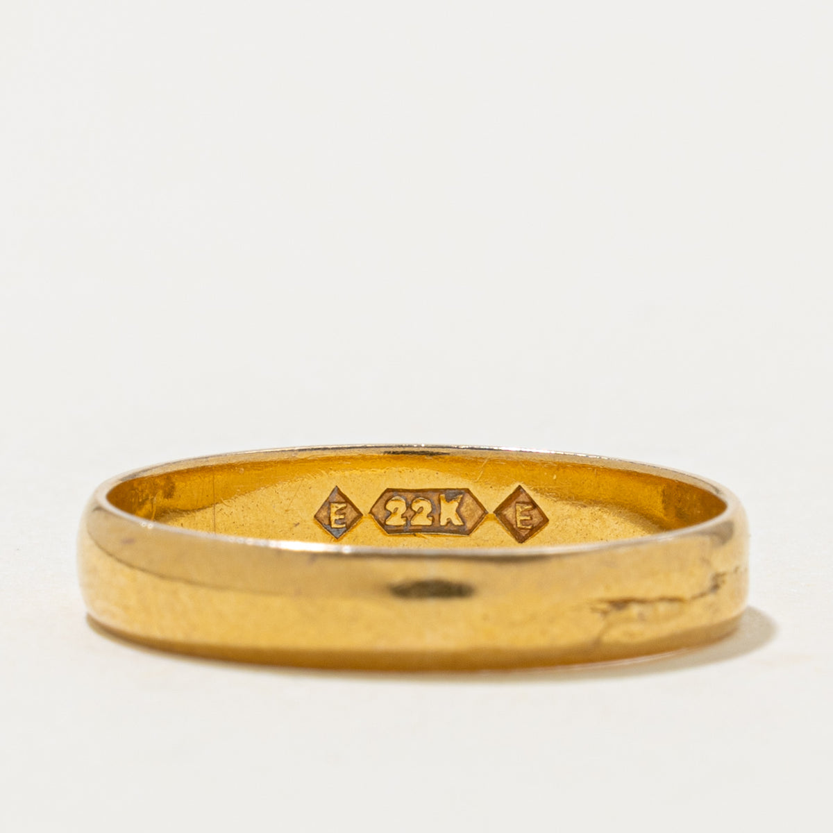 22k Yellow Gold Band | 3.65mm | SZ 8