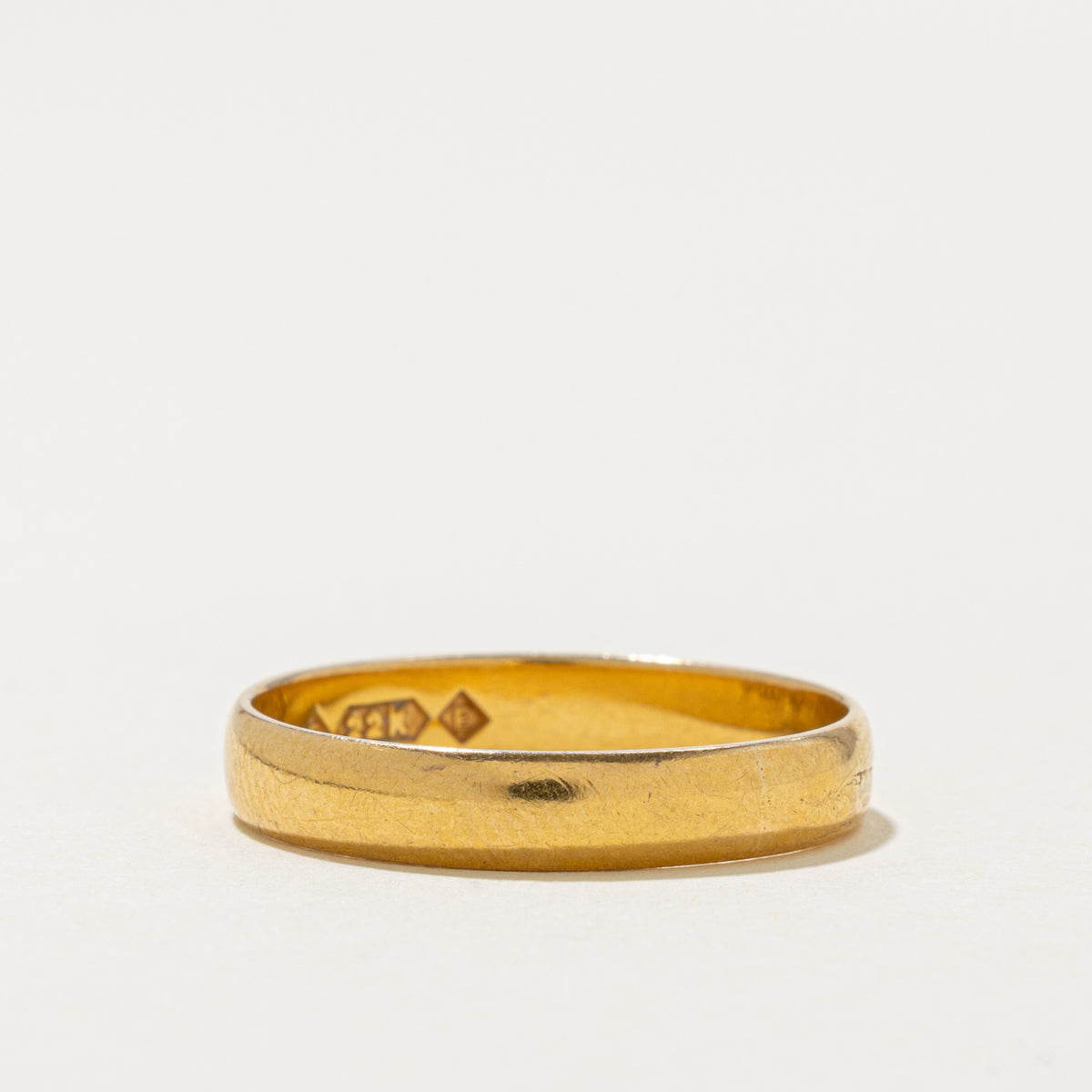 22k Yellow Gold Band | 3.65mm | SZ 8
