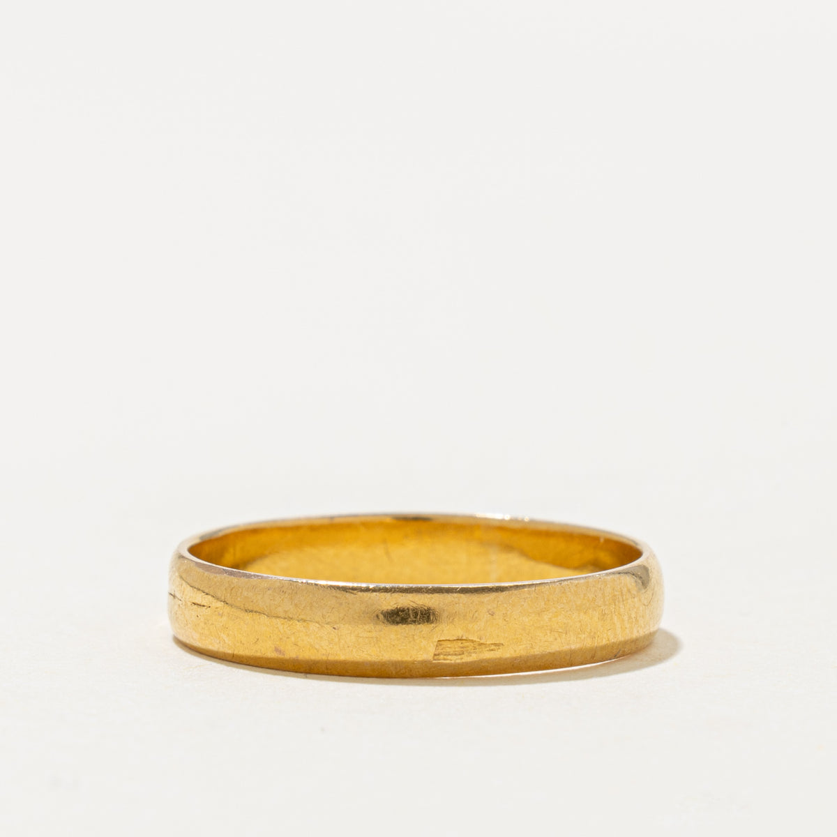 22k Yellow Gold Band | 3.65mm | SZ 8