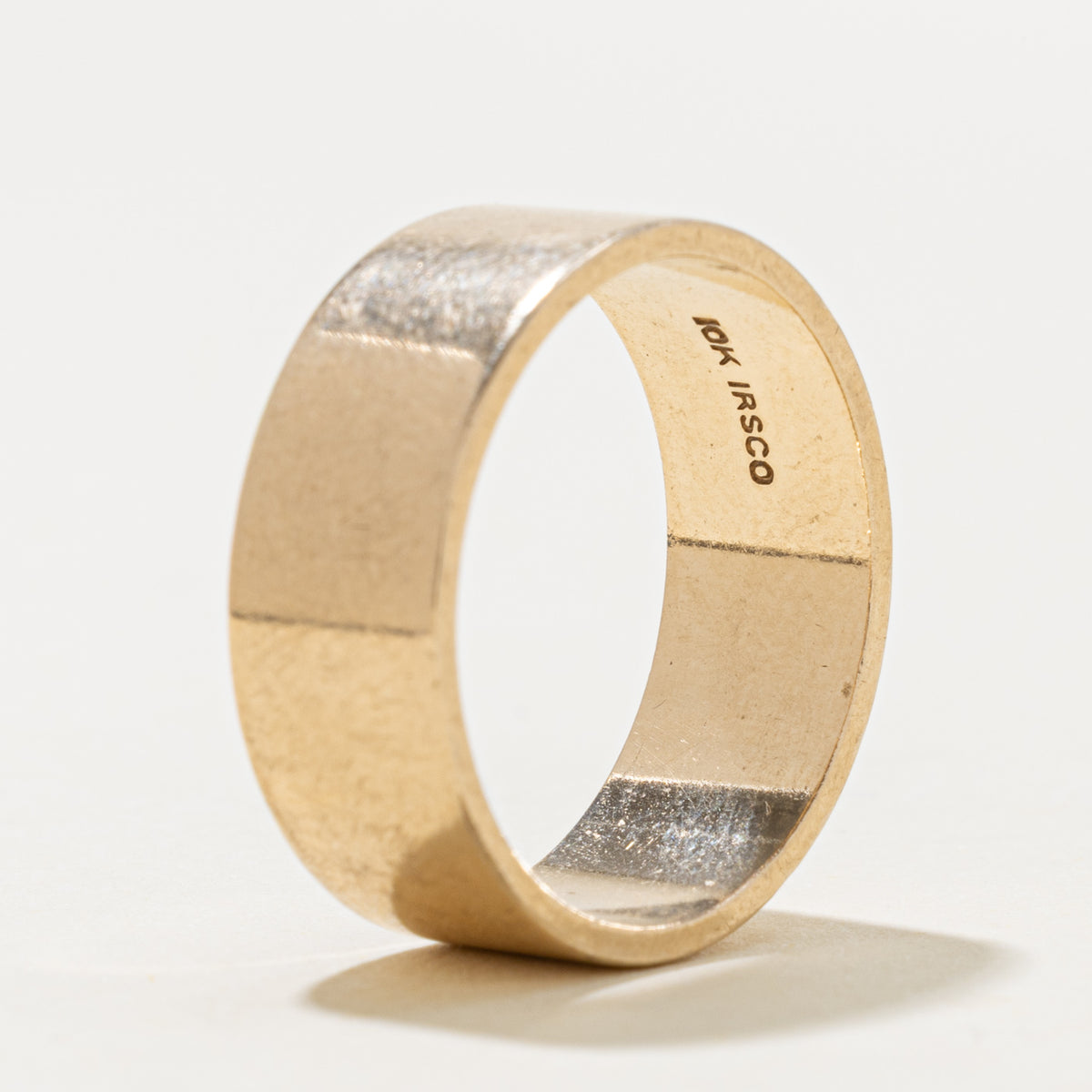 10k Yellow Gold Cigar Band | 8.00mm | SZ 10