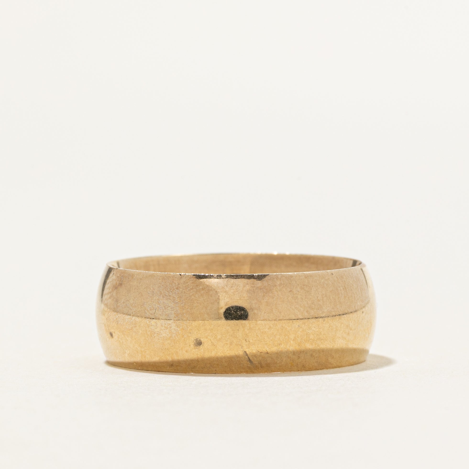 10K Yellow Gold Band | 7.1mm | SZ 6.75