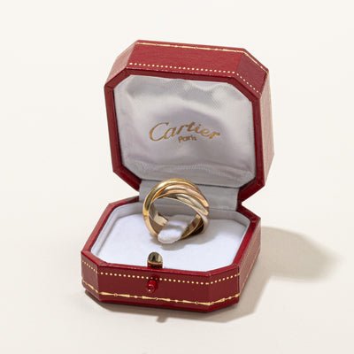 'Cartier' Trinity Ring, Large Model | SZ 4.5