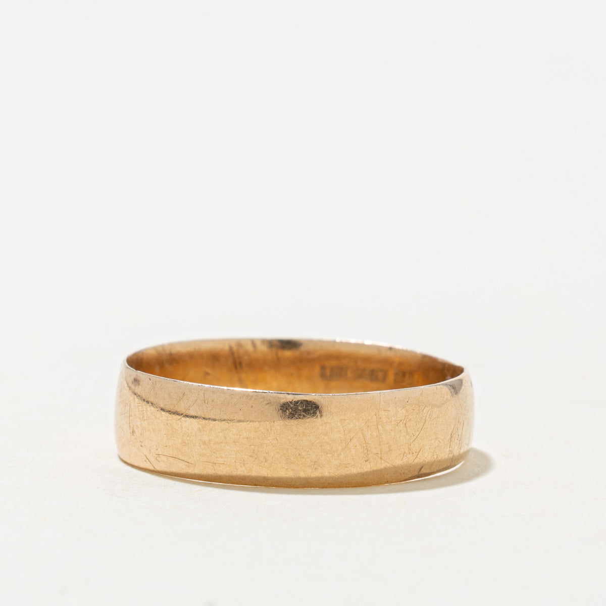 14k Yellow Gold Band | 4.90mm | SZ 7