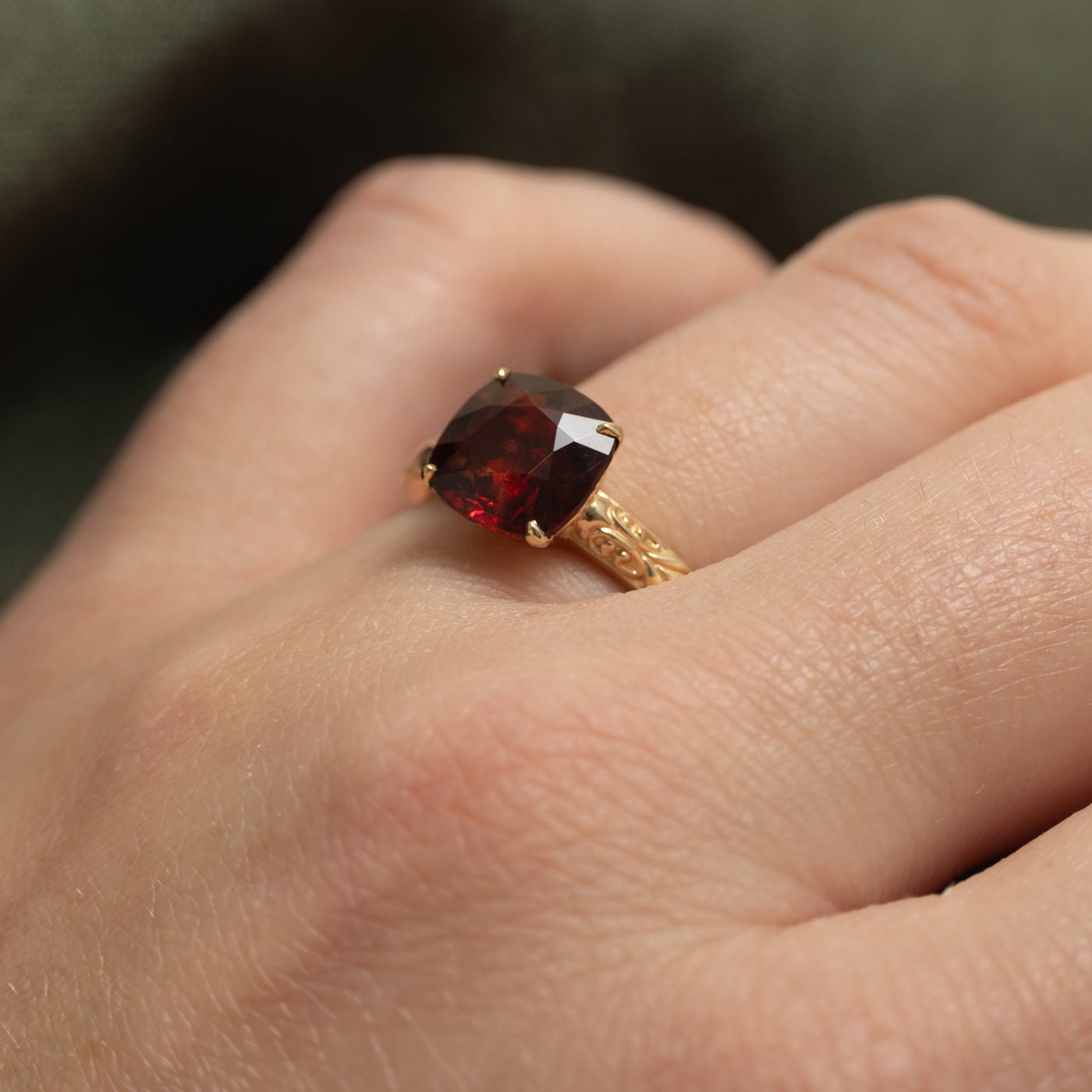 '100 Ways' Cushion Cut Spinel Ring | 2.70ct | SZ 6.75