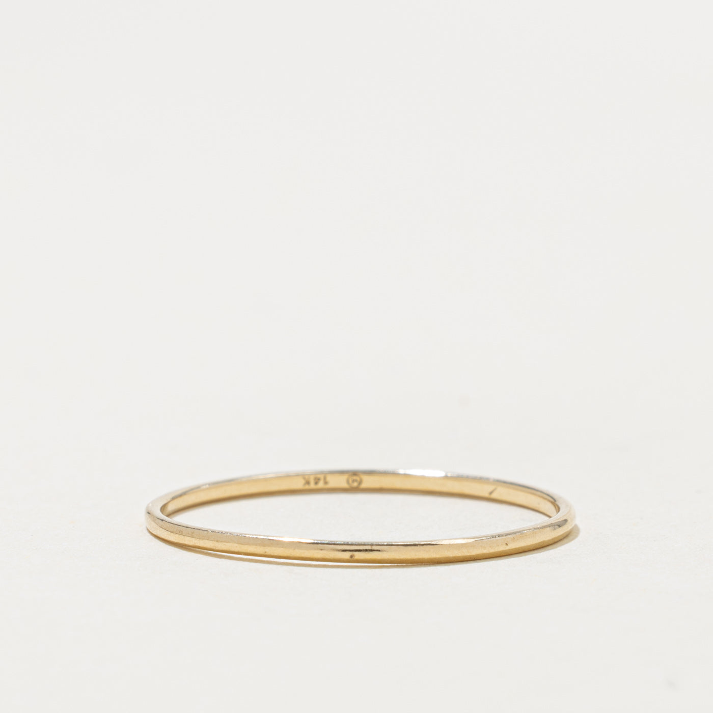 'Mejuri' 14k Stacking Ring | 1.15mm | SZ 10.25