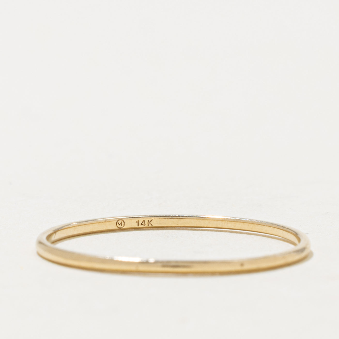 'Mejuri' 14k Stacking Ring | 1.15mm | SZ 10.25