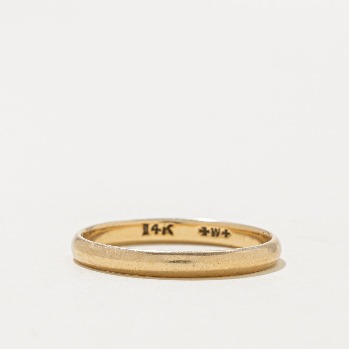 14k Yellow Gold Band | 2.60mm | SZ 8