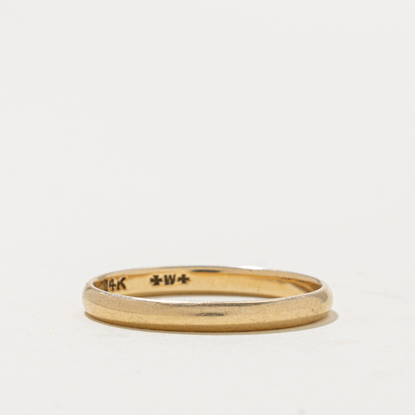 14k Yellow Gold Band | 2.60mm | SZ 8