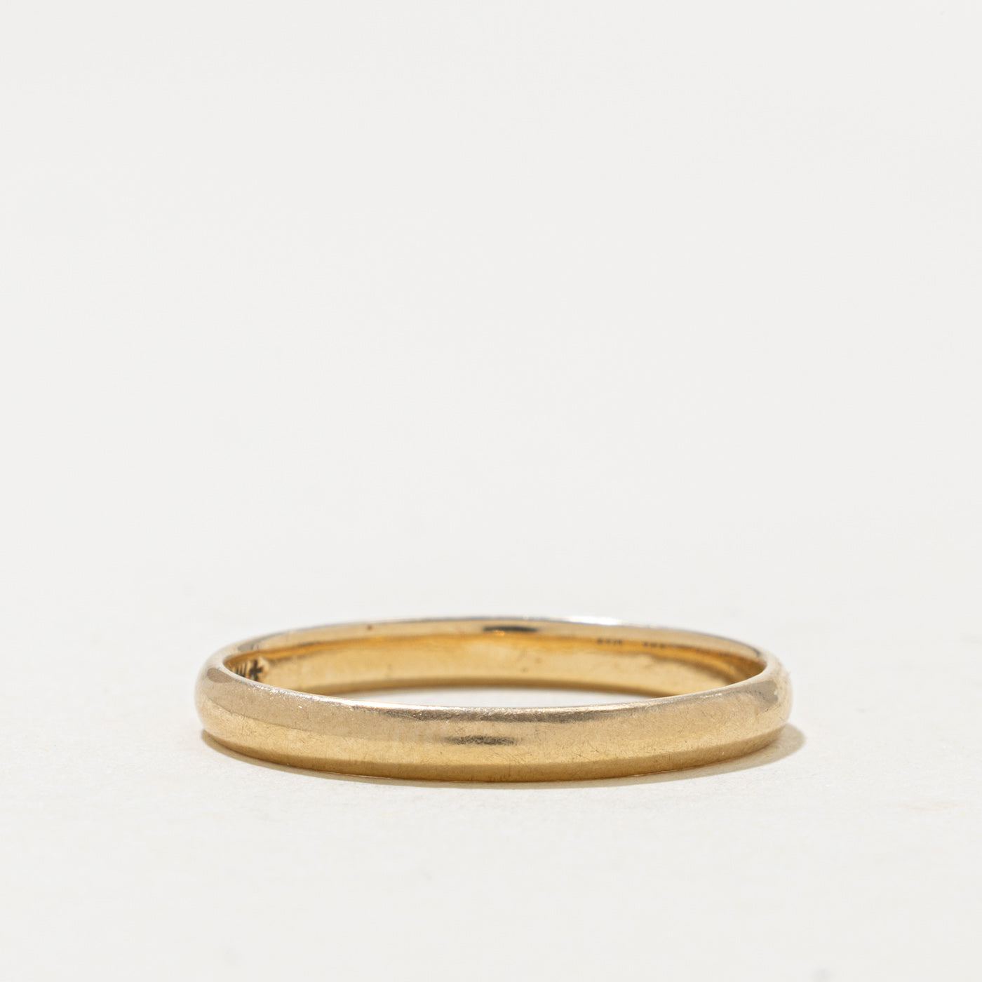 14k Yellow Gold Band | 2.60mm | SZ 8