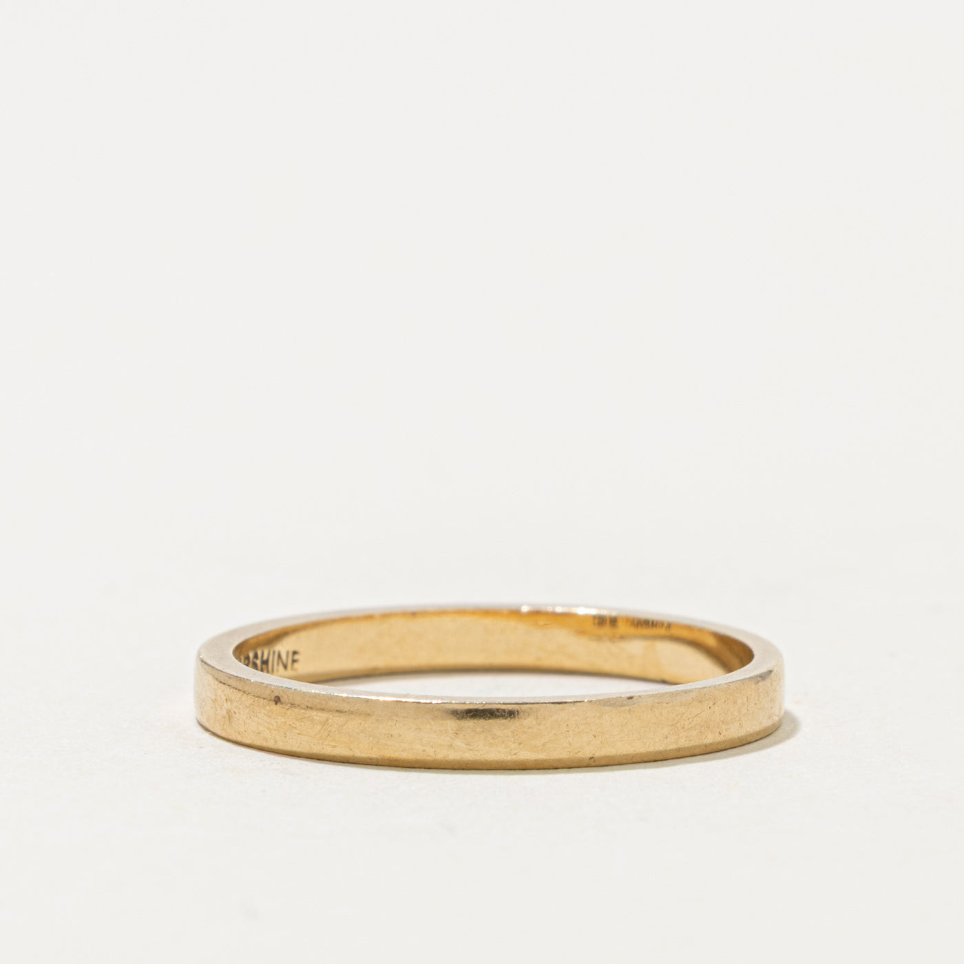 14k Yellow Gold Stacking Band | 2.20mm | SZ 7