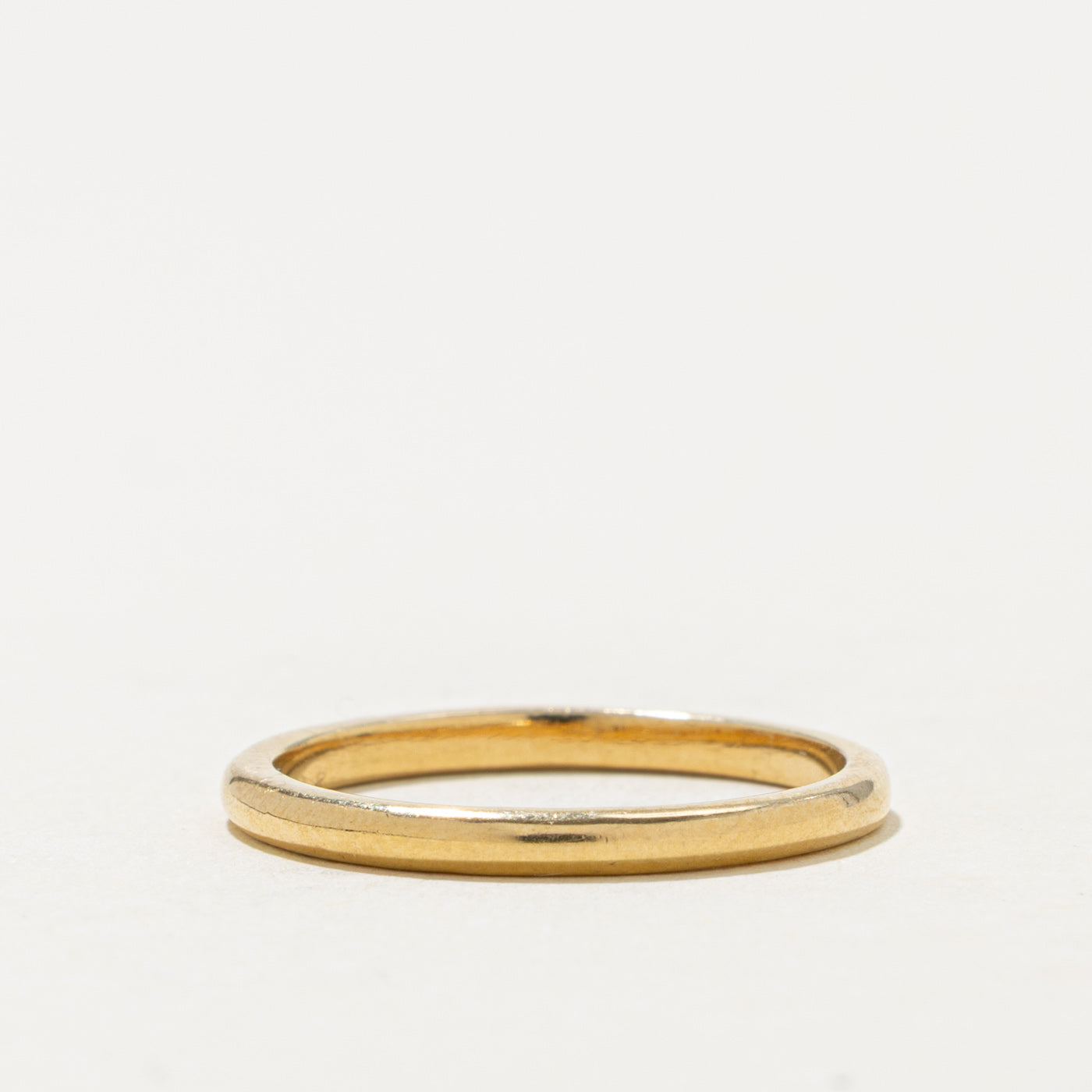 18k Yellow Gold Stacking Band | 1.95mm | SZ 6.75