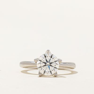 'Birks' 1.52ct GIA-graded Natural Diamond Solitaire Ring | GIA 1.52ct VVS1 H VG/Ex/Ex Cut | SZ 4.5