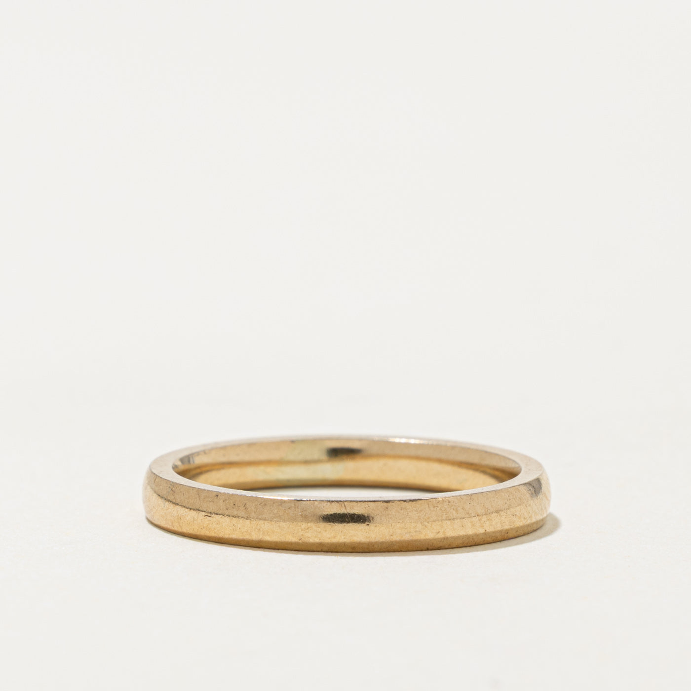 1945 Birmingham 9k Yellow Gold Plain Band | 2.50mm | SZ 5.75