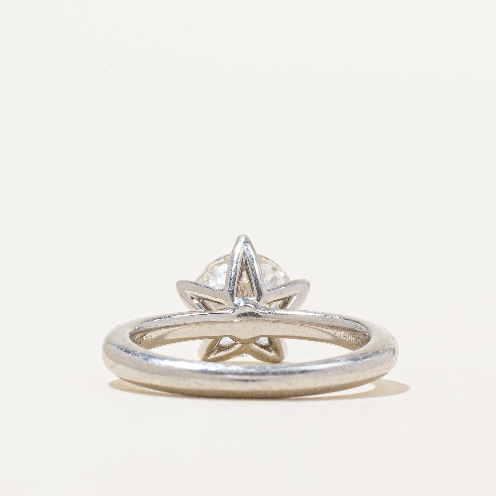 'Birks' 1.52ct GIA-graded Natural Diamond Solitaire Ring | GIA 1.52ct VVS1 H VG/Ex/Ex Cut | SZ 4.5