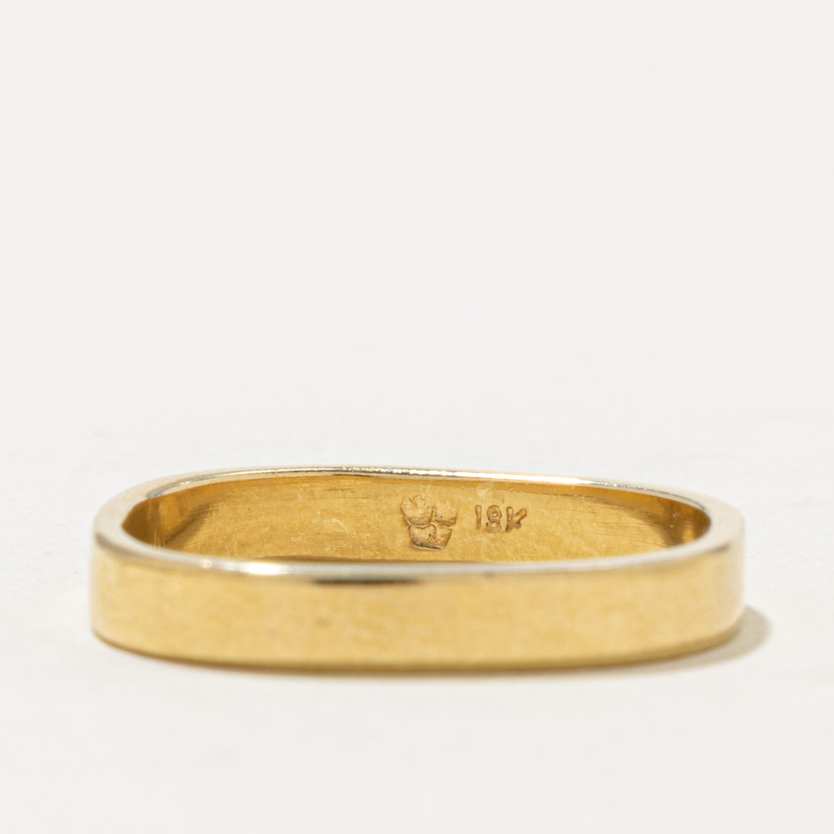 18k Yellow Gold Soft-Square Band | 2.90mm | SZ 5.5