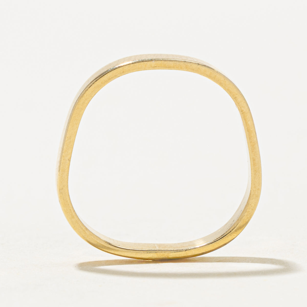 18k Yellow Gold Soft-Square Band | 2.90mm | SZ 5.5