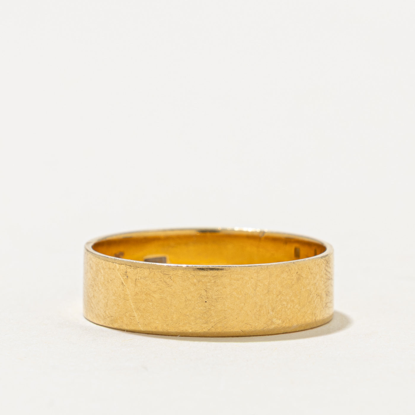 18k Yellow Gold Plain Band | 5.1mm | SZ 7