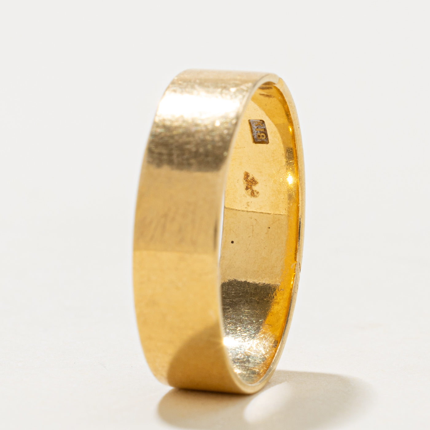 18k Yellow Gold Plain Band | 5.1mm | SZ 7