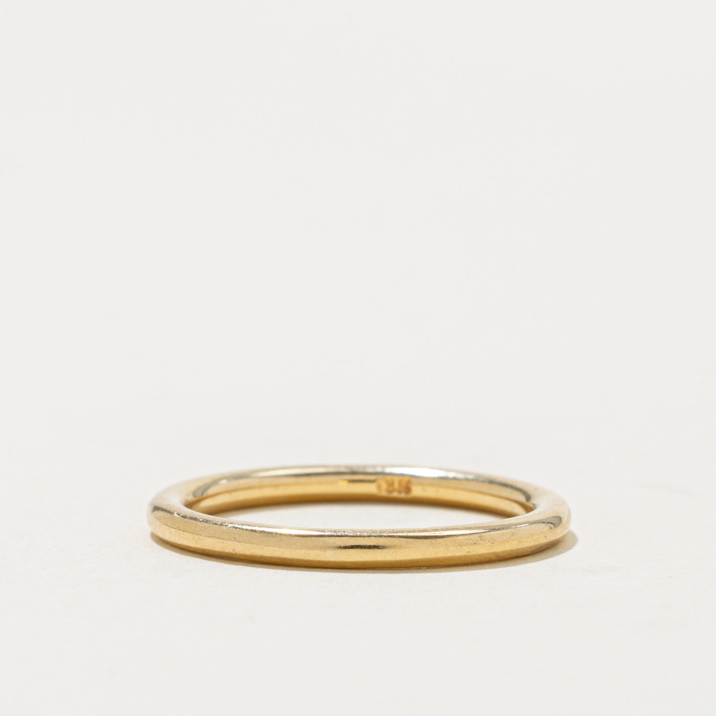 18k Yellow Gold Stacking Band | 1.90mm | SZ 7