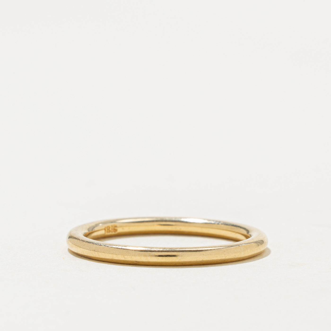 18k Yellow Gold Stacking Band | 1.90mm | SZ 7