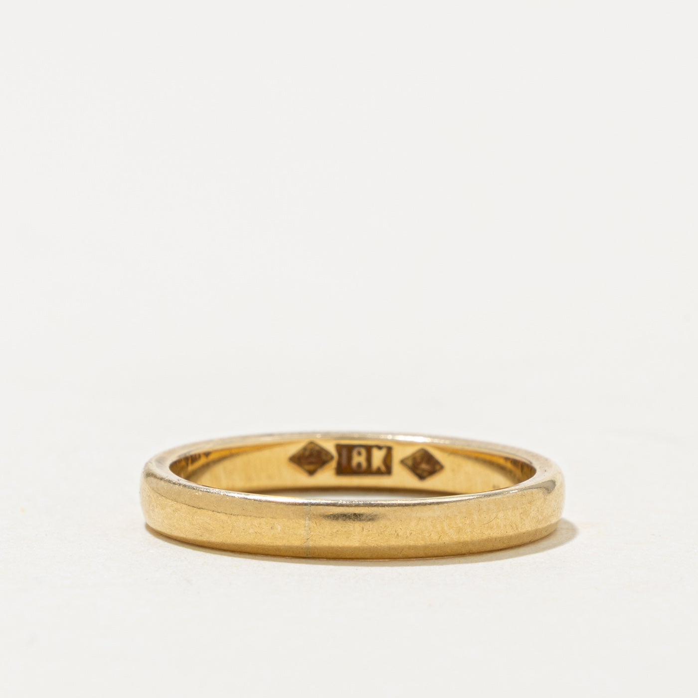 18k Yellow Gold Plain Band | 2.65mm | SZ 5