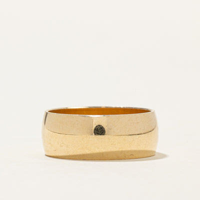 14K Yellow Gold Band | 7mm | SZ 5.75