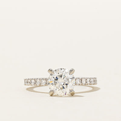 19k Semi Eternity Diamond Engagement Ring | 1.94ctw | SZ 6