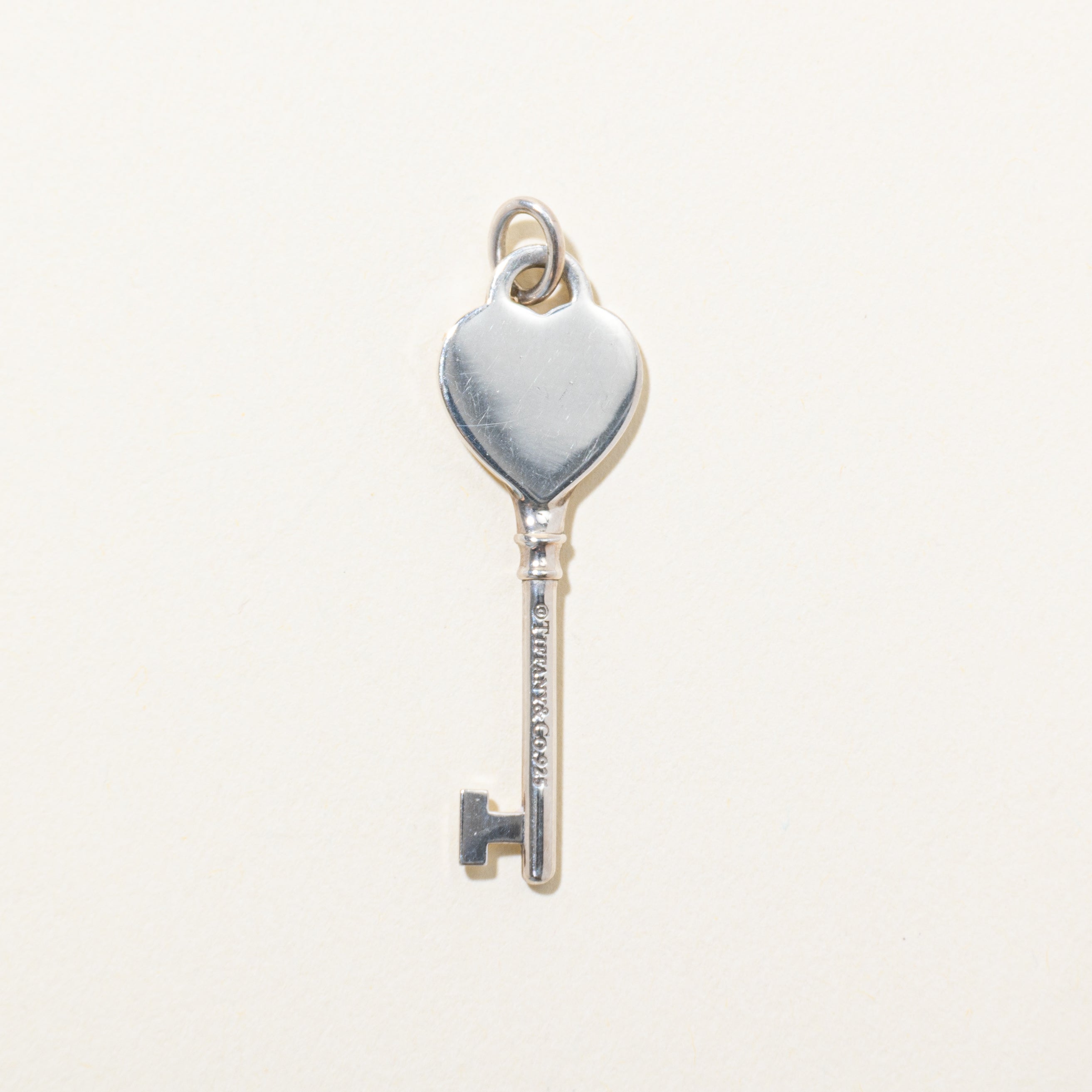 'Tiffany & Co' Return to Tiffany Key Sterling Silver Pendant