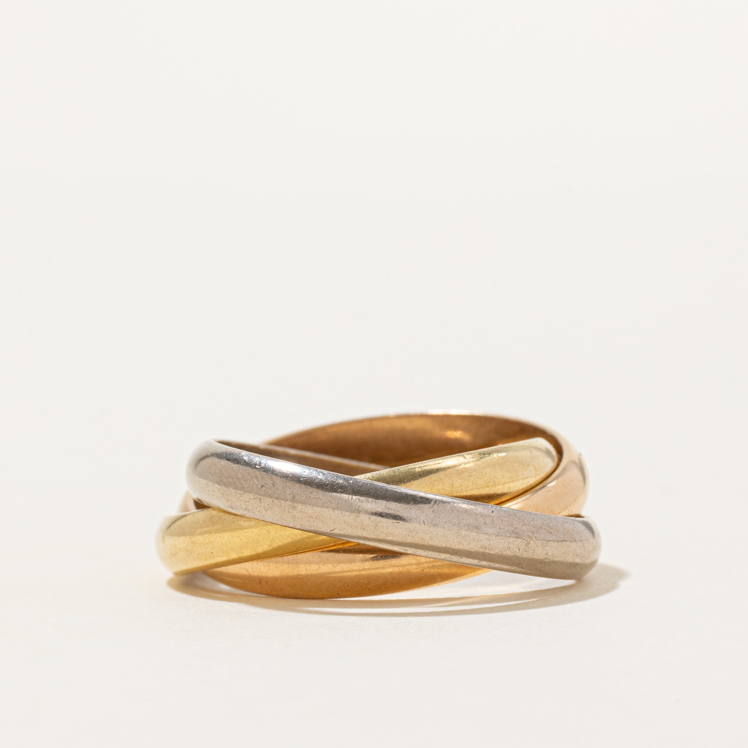 'Cartier' Classic Model Trinity Ring | SZ 8