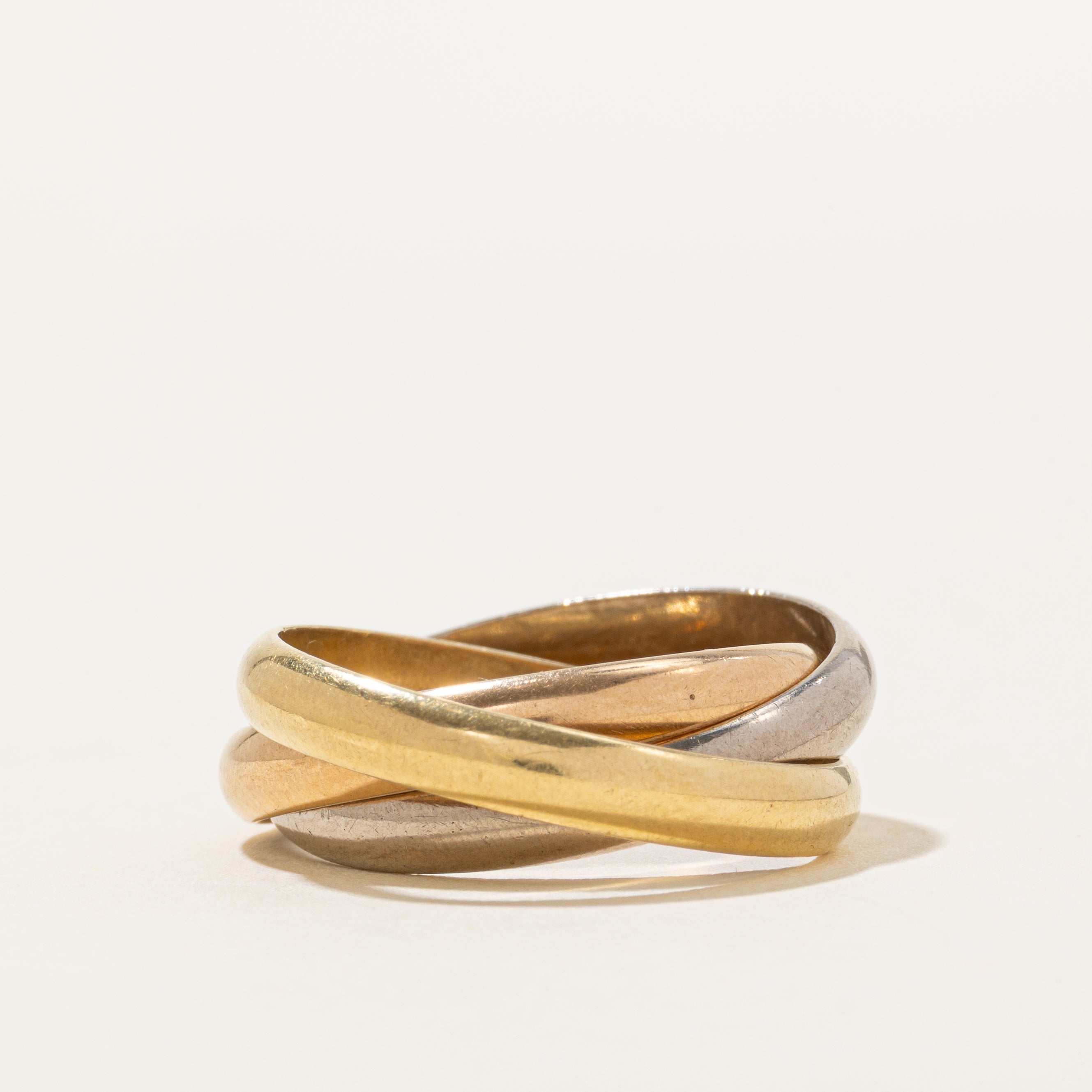 'Cartier' Classic Model Trinity Ring | SZ 8