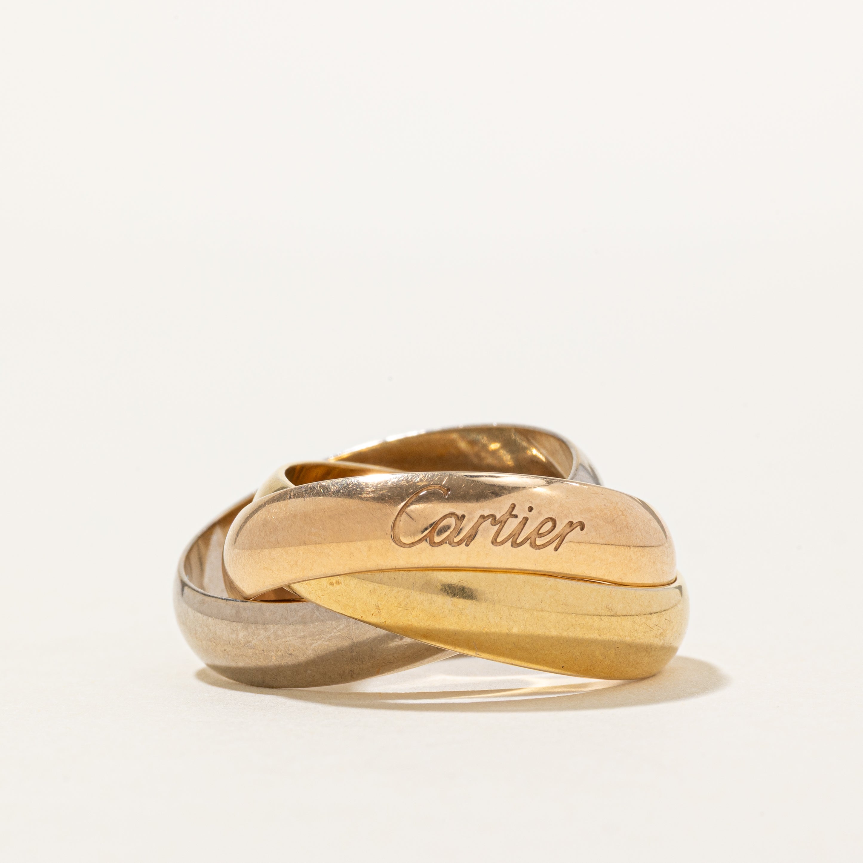 'Cartier' Trinity Ring, Extra Large Model | SZ 7